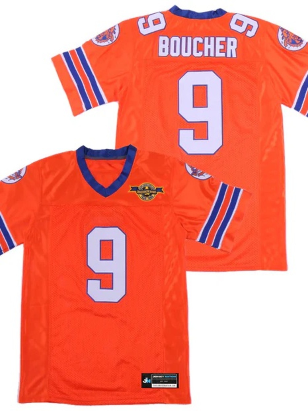 Med Adam Sandler Waterboy football jersey 9.  The Bourbon Bowl.
